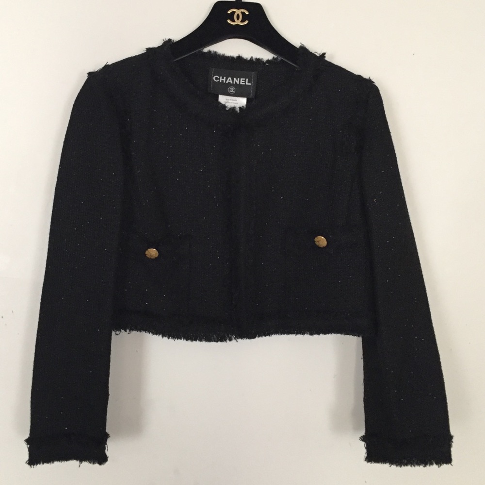 Chanel Little Black Jacket FR42 - Picture 7 of 10